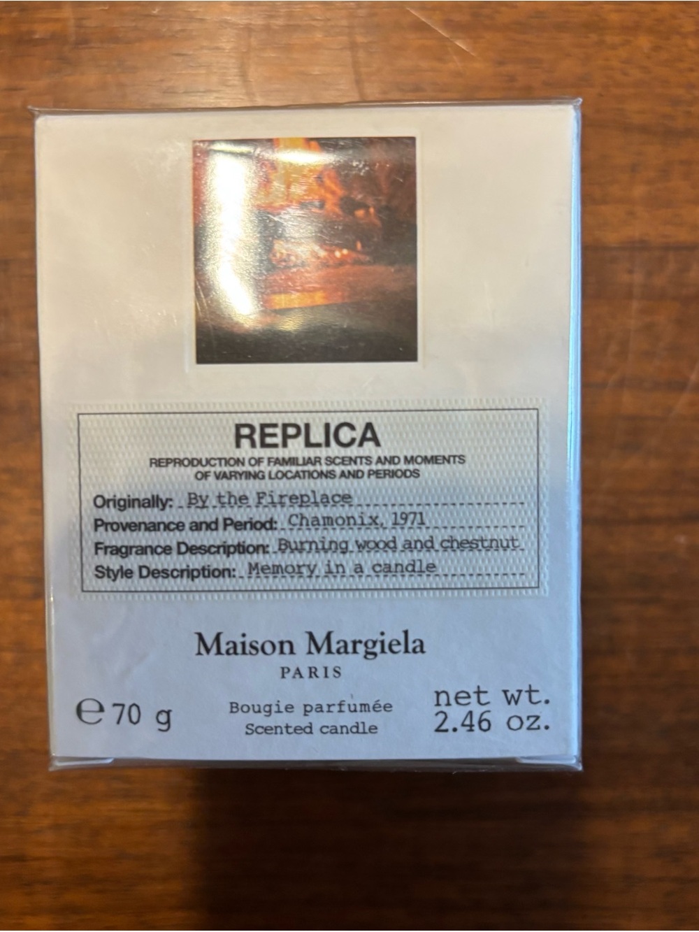 Maison Margiela By the Fireplace Candle 2.46 oz NIB Sealed